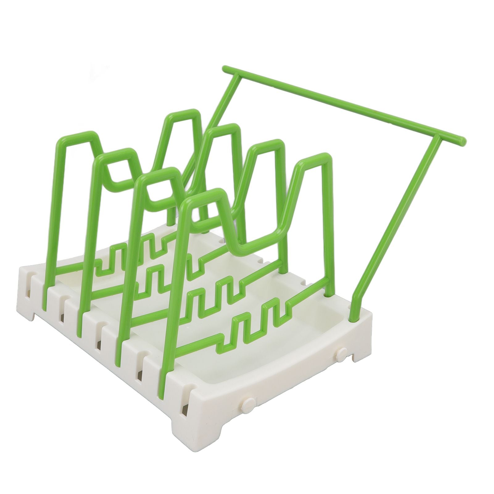 Pot Lid Holder Durable PP Space Saving Stable Nonslip Base Wide Application Cutting Board Organizer Type C V1294-YM0523-3117220069613