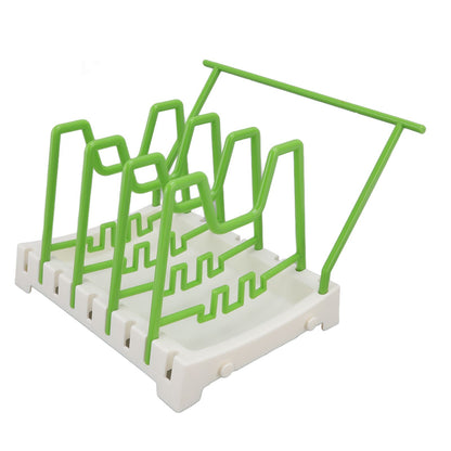 Pot Lid Holder Durable PP Space Saving Stable Nonslip Base Wide Application Cutting Board Organizer Type C V1294-YM0523-3117220069613