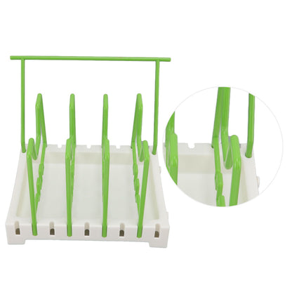 Pot Lid Holder Durable PP Space Saving Stable Nonslip Base Wide Application Cutting Board Organizer Type C V1294-YM0523-3117220069613