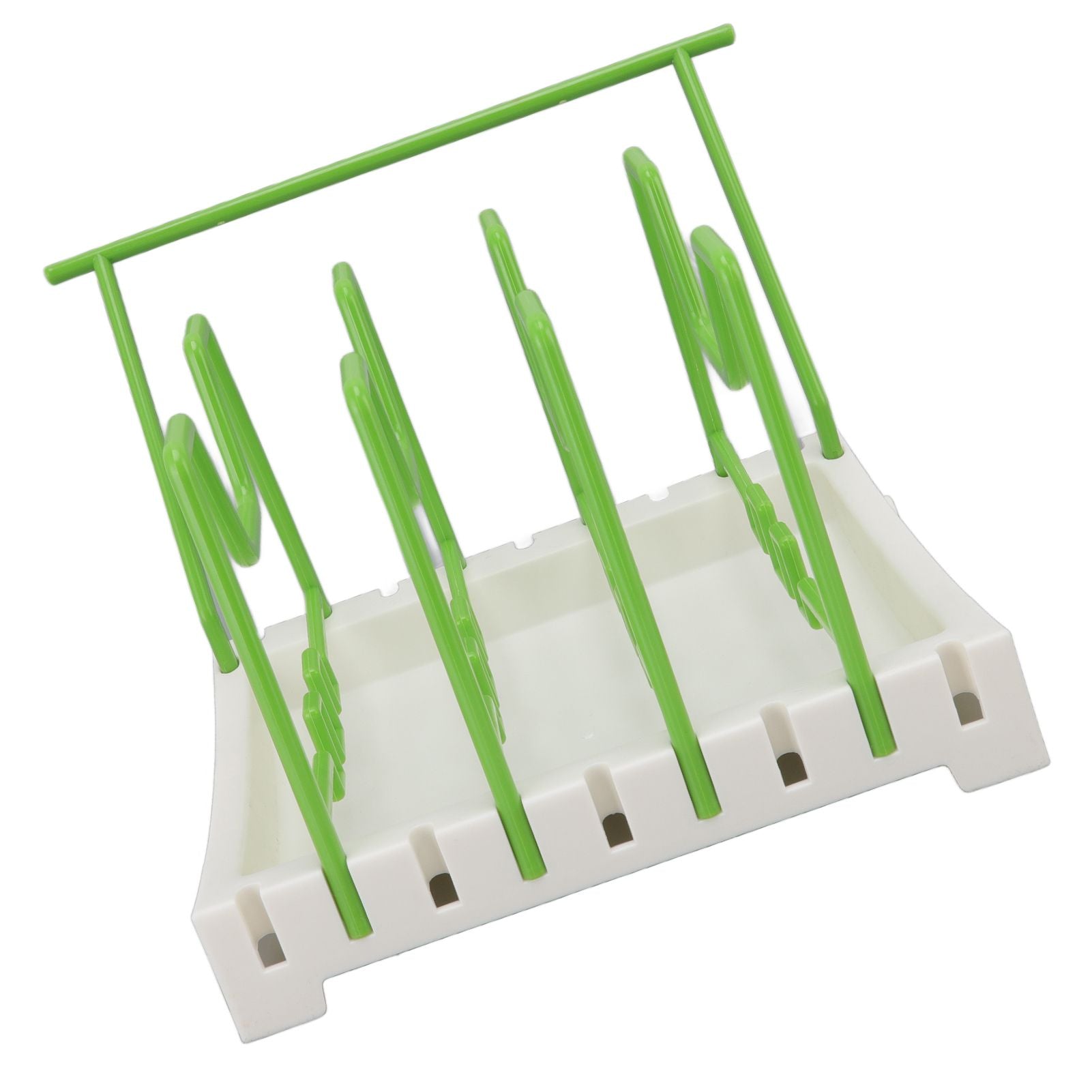 Pot Lid Holder Durable PP Space Saving Stable Nonslip Base Wide Application Cutting Board Organizer Type C V1294-YM0523-3117220069613