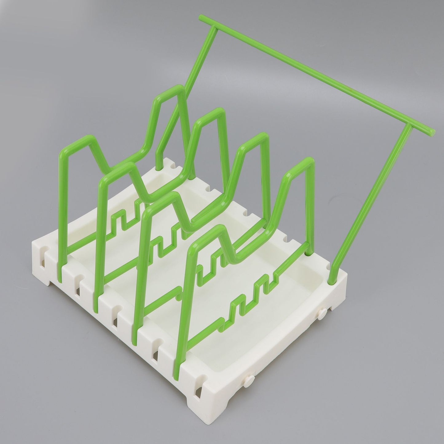 Pot Lid Holder Durable PP Space Saving Stable Nonslip Base Wide Application Cutting Board Organizer Type C V1294-YM0523-3117220069613