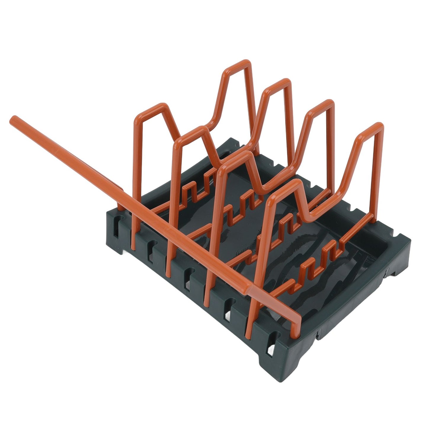 Pot Lid Holder Durable PP Space Saving Stable Nonslip Base Wide Application Cutting Board Organizer Type D V1294-YM0523-3117220069614