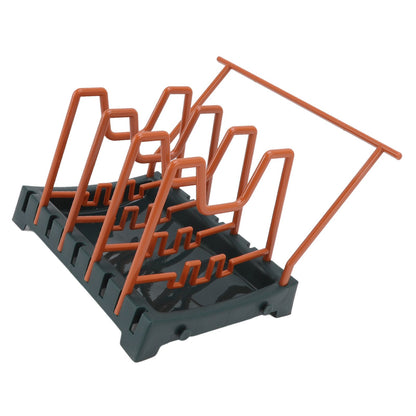 Pot Lid Holder Durable PP Space Saving Stable Nonslip Base Wide Application Cutting Board Organizer Type D V1294-YM0523-3117220069614