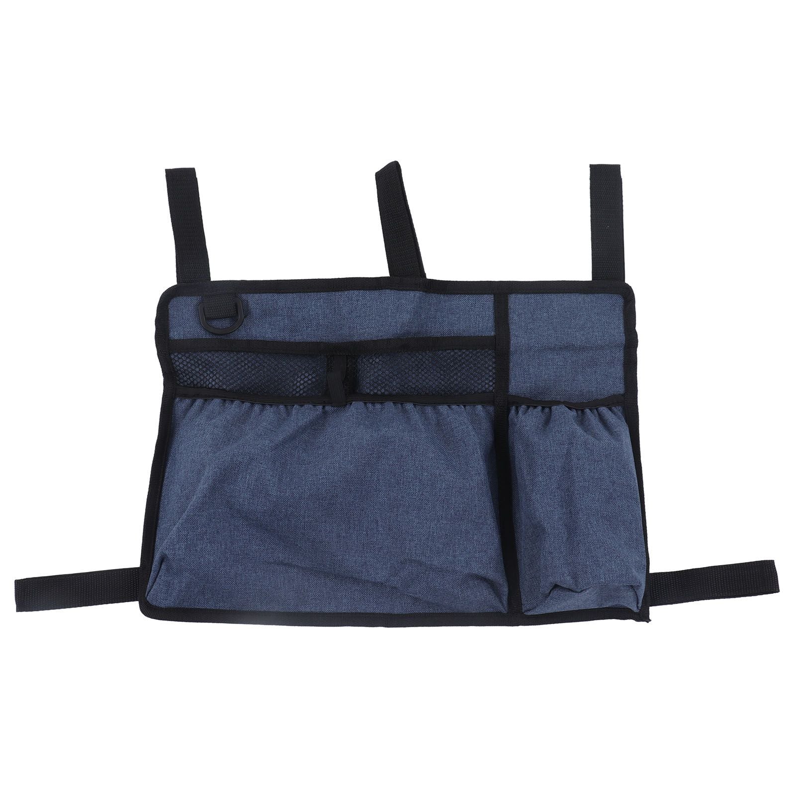 Multi Pocket Oxford Cloth Walker Storage Bag Wheelchair Side Hanging Storage Bag Walker Basket Bag Blue V1294-YM0523-3117220070511