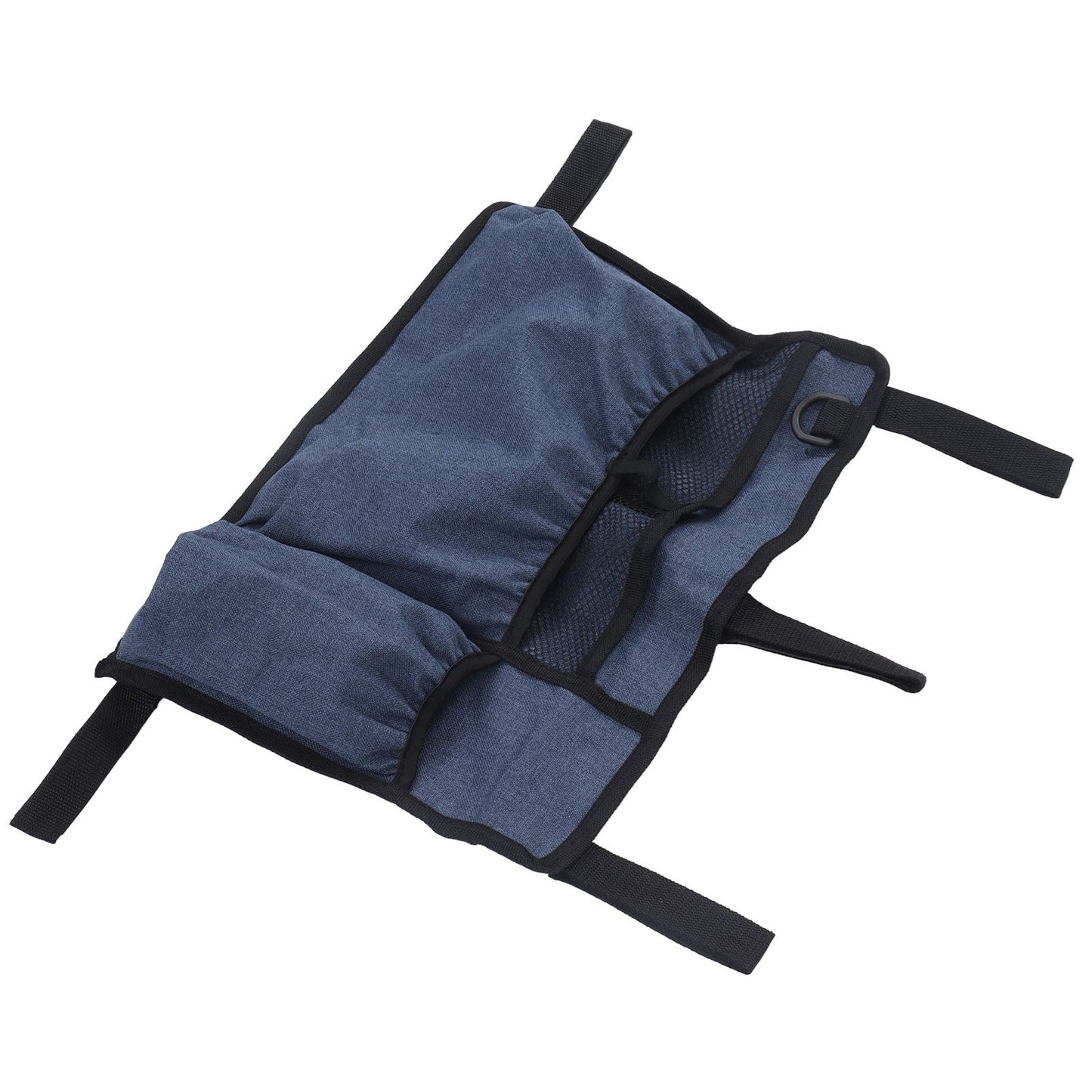 Multi Pocket Oxford Cloth Walker Storage Bag Wheelchair Side Hanging Storage Bag Walker Basket Bag Blue V1294-YM0523-3117220070511