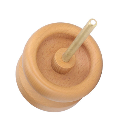 Bead Spinner Manual Rotatable Fast Wooden DIY Bead Making Device for Jewelry Crafts V1294-YM0523-3117220071611