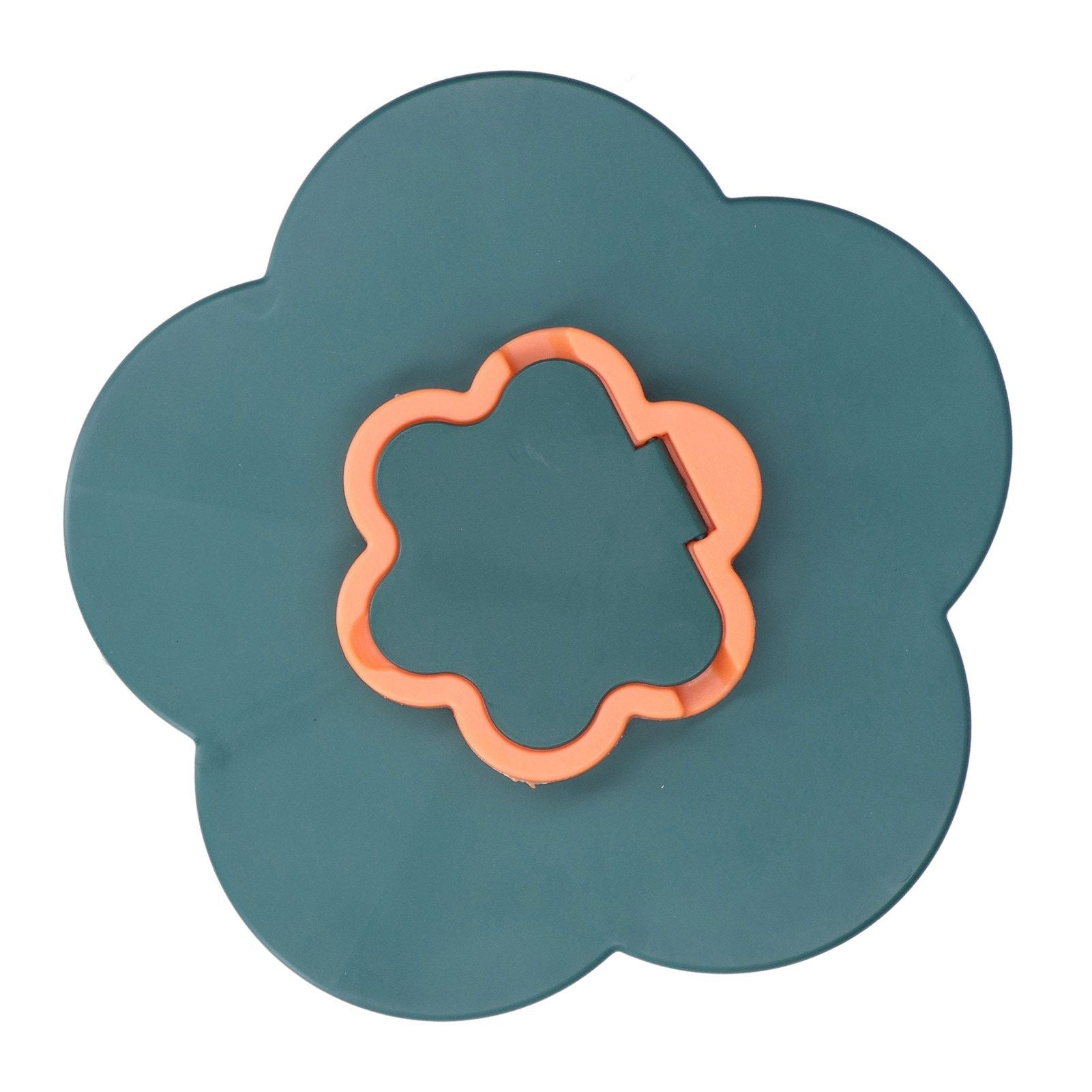 Snack Serving Tray Multifunction Large Capacity Flower Shape Nut Candy Serving Container for Home Monolayer V1294-YM0523-3117220072111