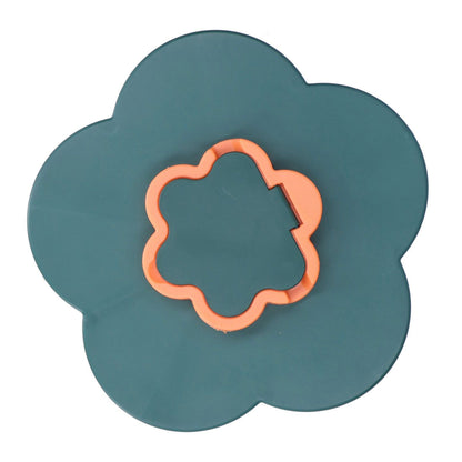 Snack Serving Tray Multifunction Large Capacity Flower Shape Nut Candy Serving Container for Home Monolayer V1294-YM0523-3117220072111