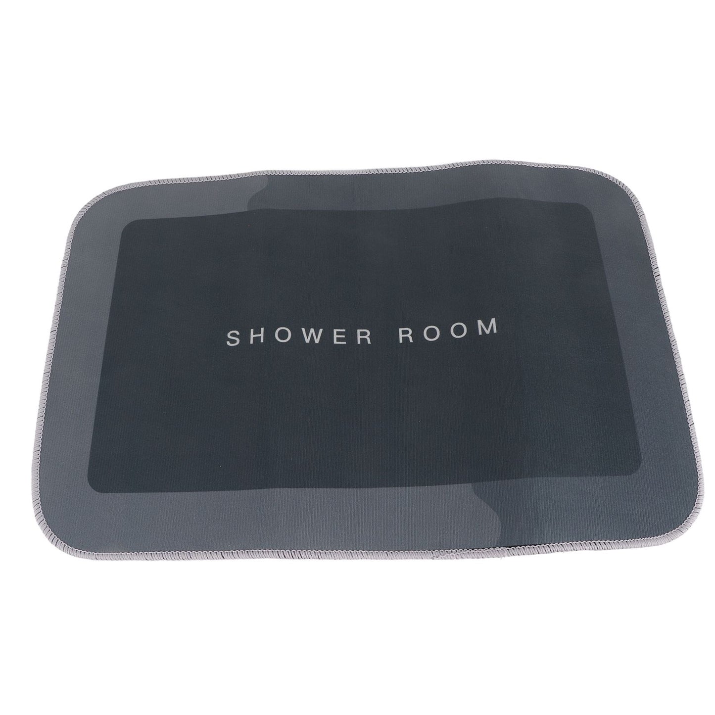 Bathroom Mat Modern Absorbent Quick Dry Bathroom Rug Entrance Door Antislip Mat dark Grey Square V1294-YM0523-3117220073114