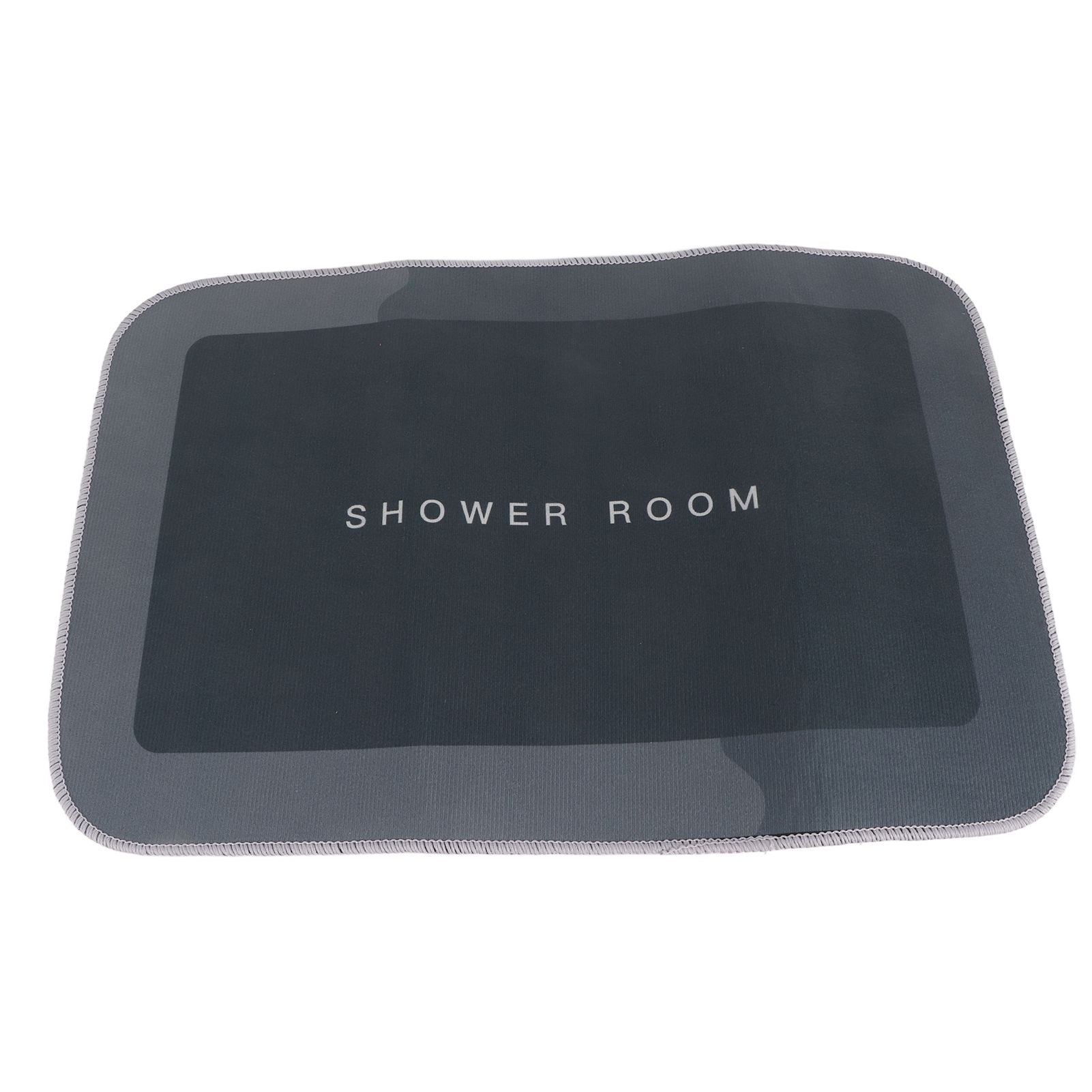 Bathroom Mat Modern Absorbent Quick Dry Bathroom Rug Entrance Door Antislip Mat dark Grey Square V1294-YM0523-3117220073114