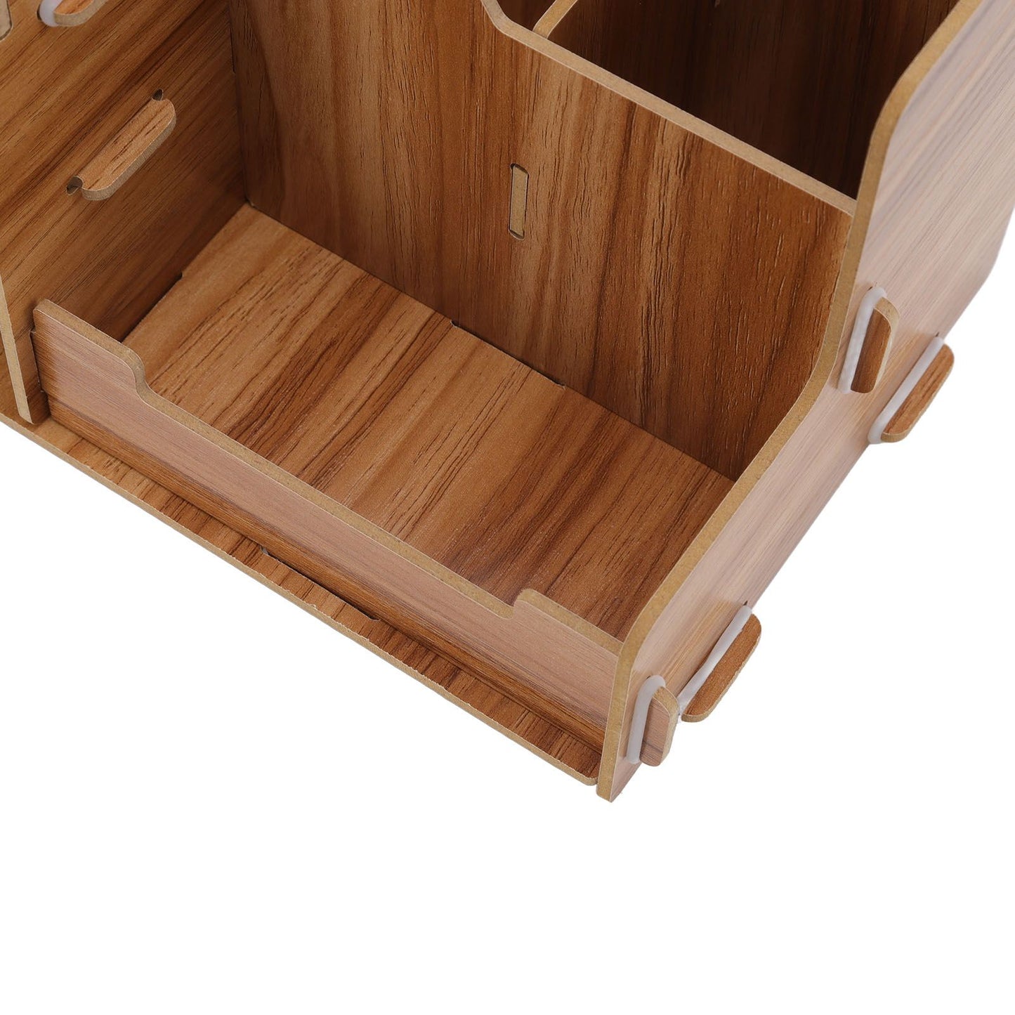 Wooden Desk Organize Shelf Multi Layer Space Saving Tabletop Storage Box for Home Office School V1294-YM0523-3117220076811