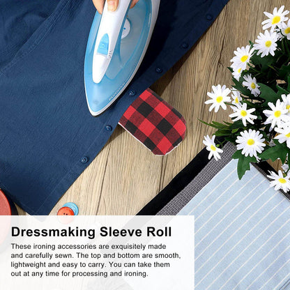 2pcs Tailor Ham Seam Roll Set Dressmaking Sleeve Roll Pressing Tool for Ironing Curved Seam Tailors V1294-YM0523-3117220078111
