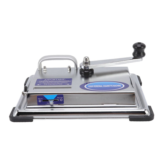 Hand Operated Cigarette Rolling Machine Manual Tobacco Injector Machine Household Small Metal Cigarette Maker V1294-YM0523-3117220078611