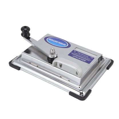 Hand Operated Cigarette Rolling Machine Manual Tobacco Injector Machine Household Small Metal Cigarette Maker V1294-YM0523-3117220078611