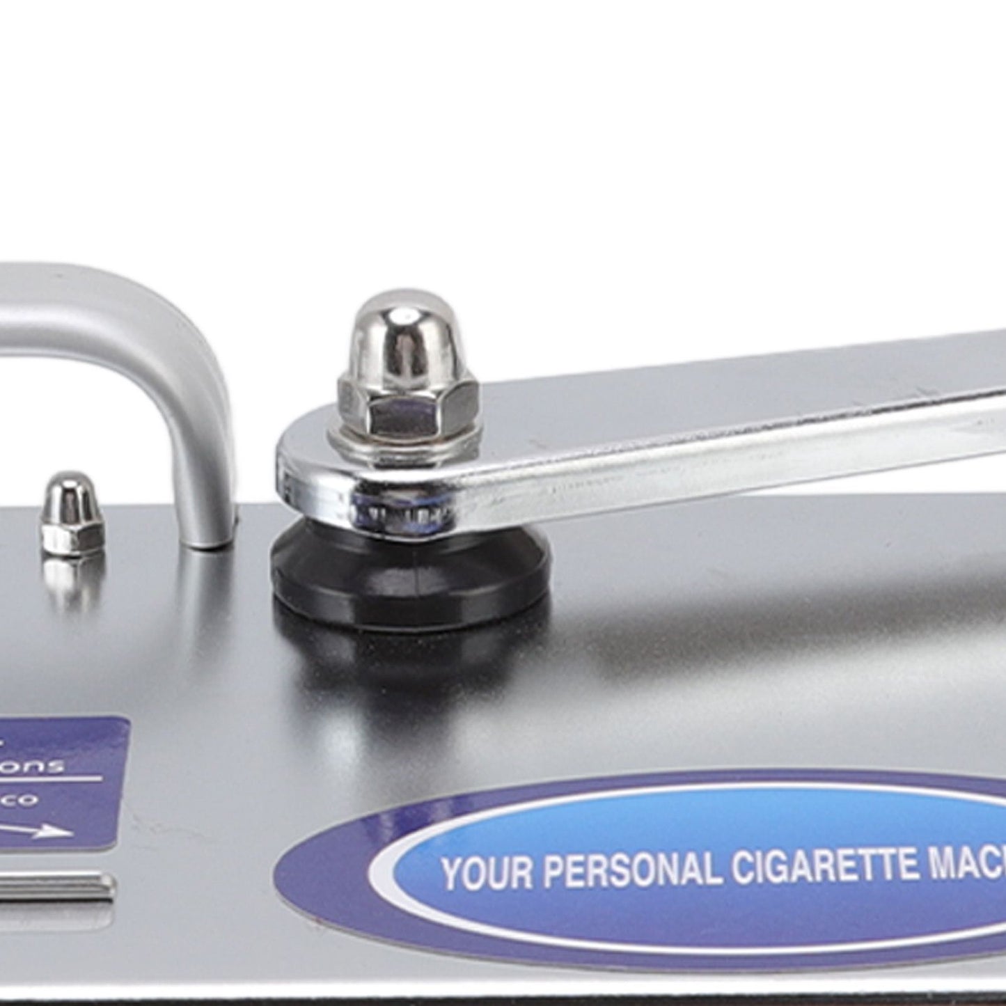 Hand Operated Cigarette Rolling Machine Manual Tobacco Injector Machine Household Small Metal Cigarette Maker V1294-YM0523-3117220078611