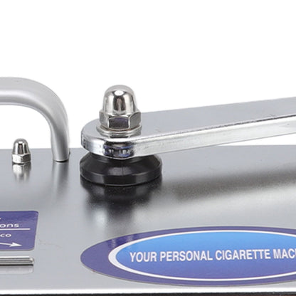Hand Operated Cigarette Rolling Machine Manual Tobacco Injector Machine Household Small Metal Cigarette Maker V1294-YM0523-3117220078611