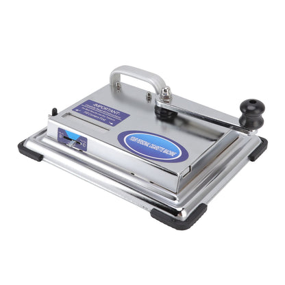 Hand Operated Cigarette Rolling Machine Manual Tobacco Injector Machine Household Small Metal Cigarette Maker V1294-YM0523-3117220078611