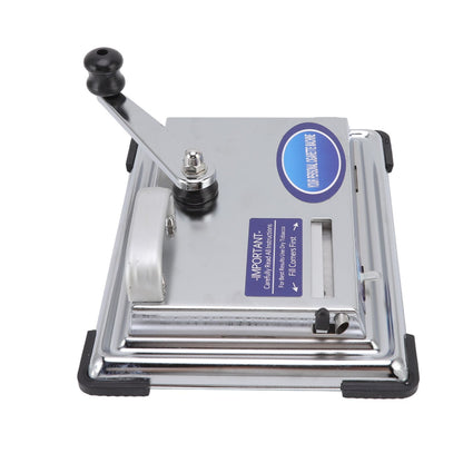 Hand Operated Cigarette Rolling Machine Manual Tobacco Injector Machine Household Small Metal Cigarette Maker V1294-YM0523-3117220078611