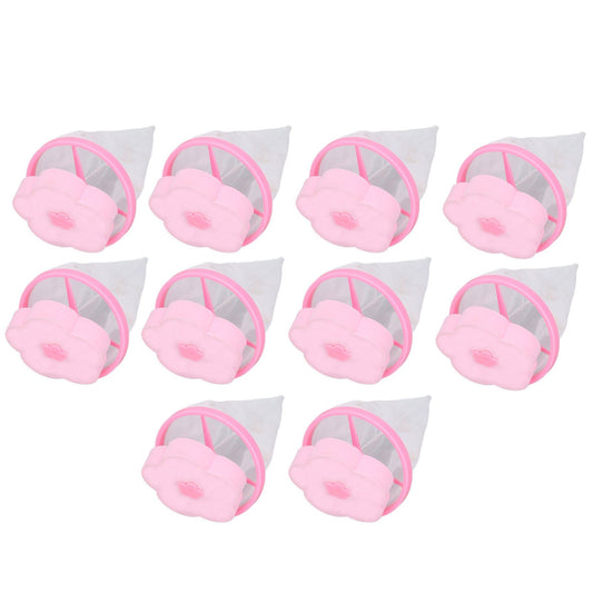Washing Machine Filter Bag Floating Reusable Laundry Hair Mesh Remover for Pulsator Washer 10pcs Type A V1294-YM0523-3117220079411