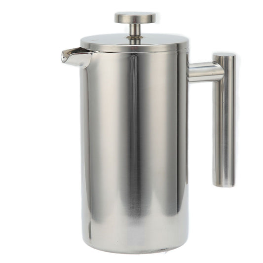 1000ML French Press Stainless Steel Coffee Pot Hand Brewed Coffee Tea Maker for Home V1294-YM0523-3118210239111