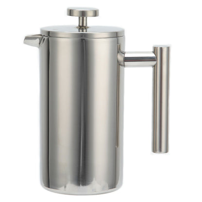1000ML French Press Stainless Steel Coffee Pot Hand Brewed Coffee Tea Maker for Home V1294-YM0523-3118210239111