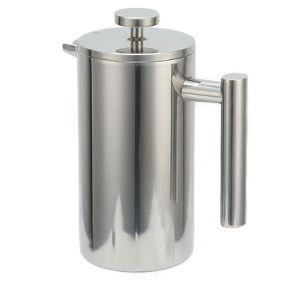 1000ML French Press Stainless Steel Coffee Pot Hand Brewed Coffee Tea Maker for Home V1294-YM0523-3118210239111