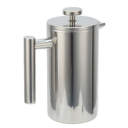 1000ML French Press Stainless Steel Coffee Pot Hand Brewed Coffee Tea Maker for Home V1294-YM0523-3118210239111