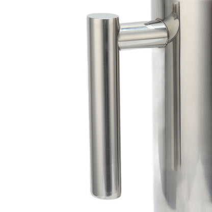 1000ML French Press Stainless Steel Coffee Pot Hand Brewed Coffee Tea Maker for Home V1294-YM0523-3118210239111