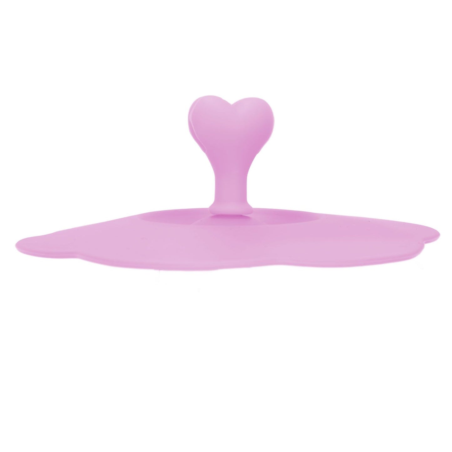Silicone Lid Dustproof Heat Resistant Hot and Cold Beverage Cup Lid for Kitchen HomePink V1294-YM0523-3118210244312