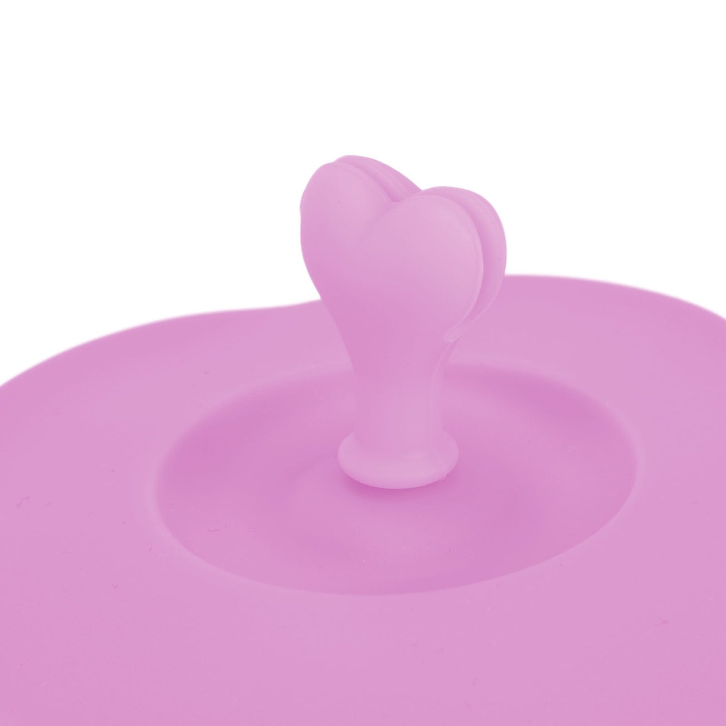 Silicone Lid Dustproof Heat Resistant Hot and Cold Beverage Cup Lid for Kitchen HomePink V1294-YM0523-3118210244312