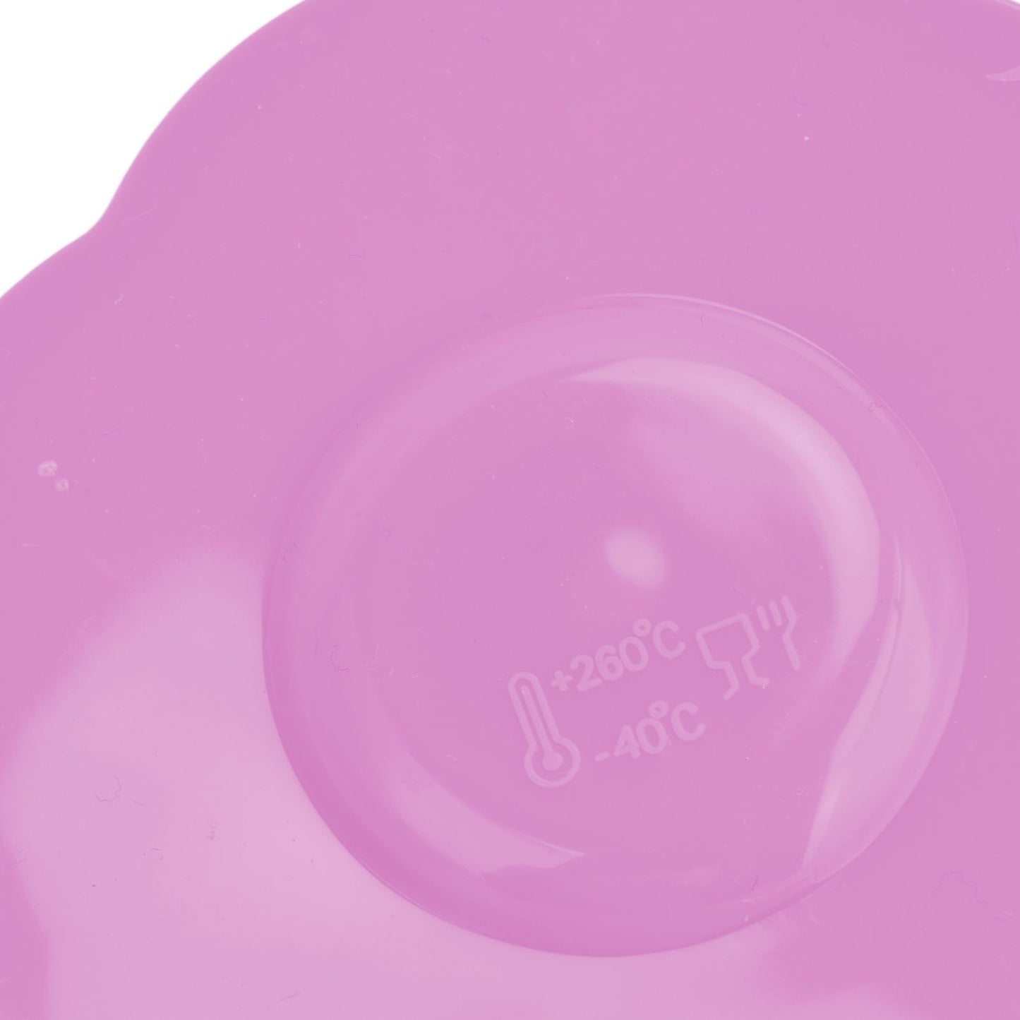 Silicone Lid Dustproof Heat Resistant Hot and Cold Beverage Cup Lid for Kitchen HomePink V1294-YM0523-3118210244312