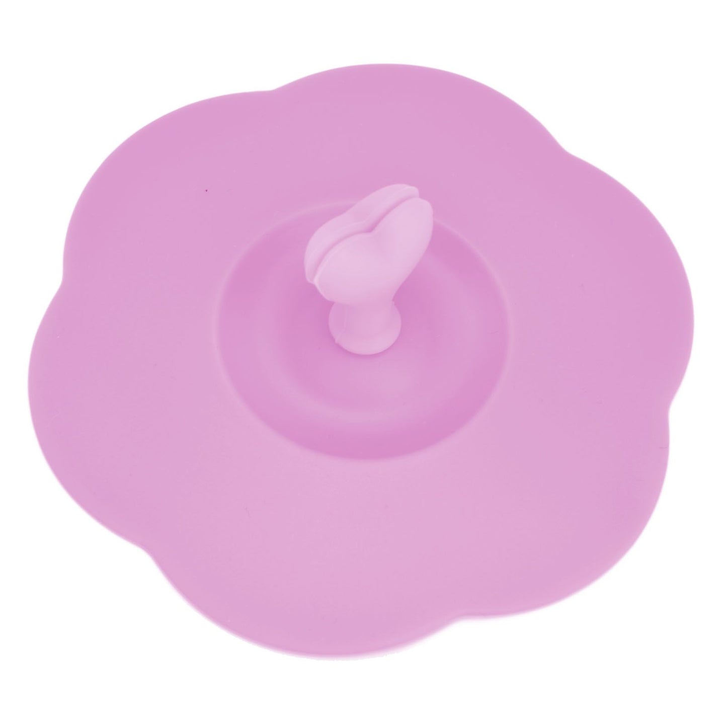 Silicone Lid Dustproof Heat Resistant Hot and Cold Beverage Cup Lid for Kitchen HomePink V1294-YM0523-3118210244312