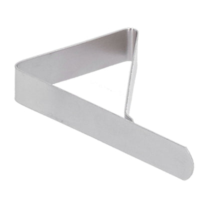 12Pcs Tablecloth Clip Stainless Steel Triangle Tablecloth Garden Dining Table Tablecloth Clip Picnics V1294-YM0523-3118210245211