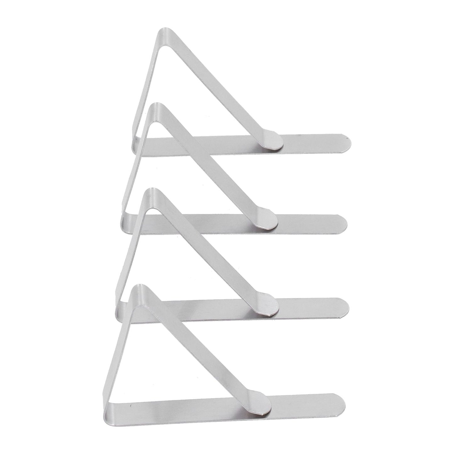 12Pcs Tablecloth Clip Stainless Steel Triangle Tablecloth Garden Dining Table Tablecloth Clip Picnics V1294-YM0523-3118210245211