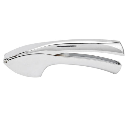 Garlic Press Zinc Alloy Sturdy Ergonomic Design Ginger Masher for Kitchen Crushing Tool V1294-YM0523-3118210265911