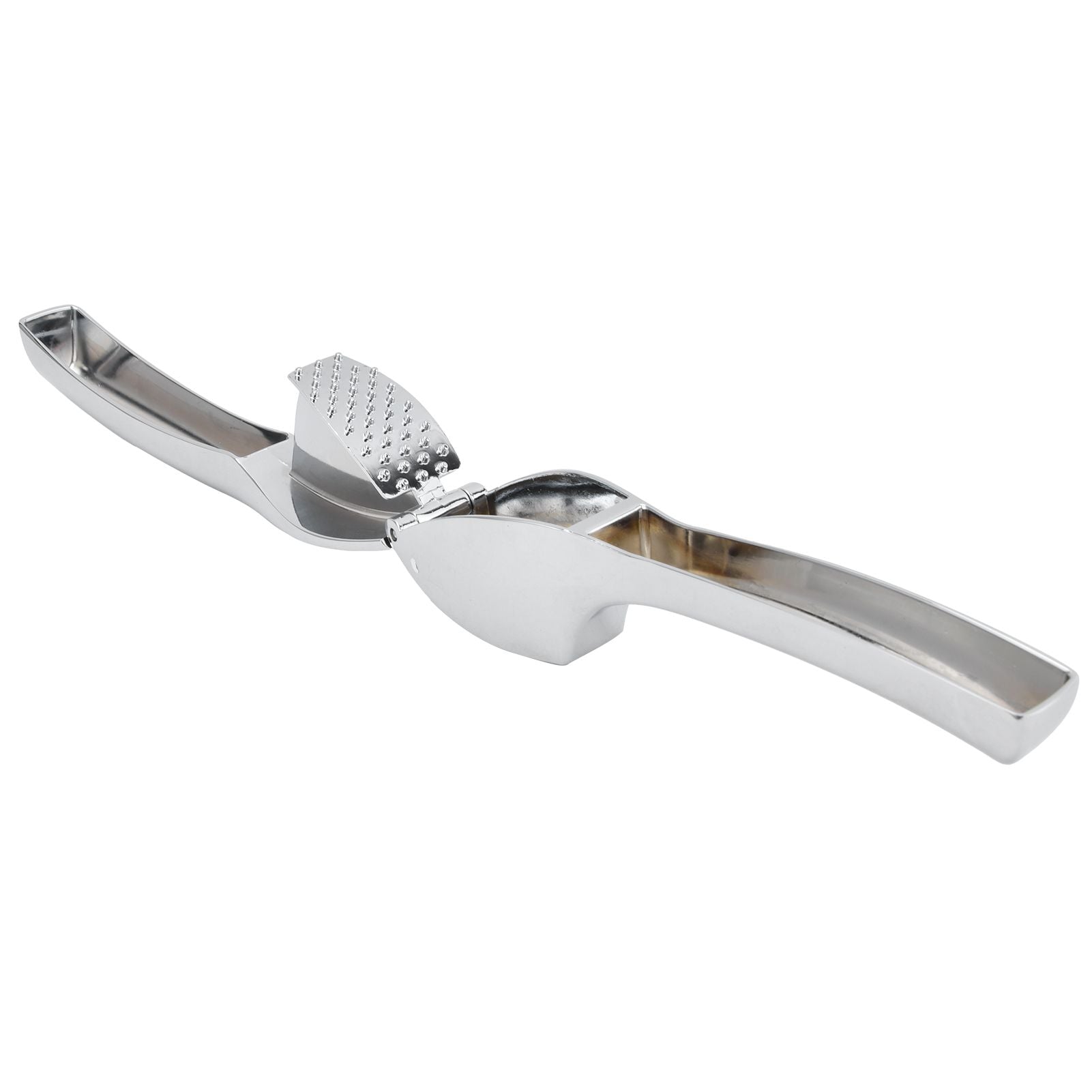 Garlic Press Zinc Alloy Sturdy Ergonomic Design Ginger Masher for Kitchen Crushing Tool V1294-YM0523-3118210265911