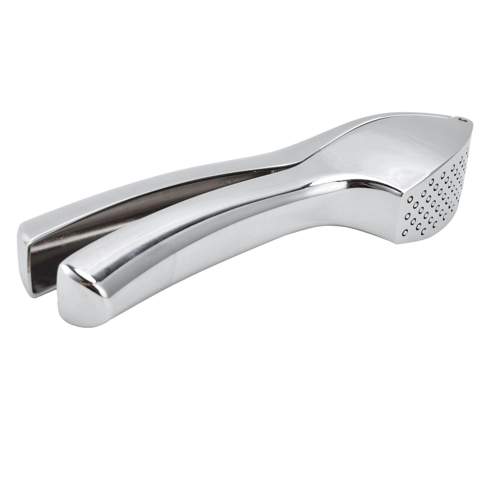 Garlic Press Zinc Alloy Sturdy Ergonomic Design Ginger Masher for Kitchen Crushing Tool V1294-YM0523-3118210265911