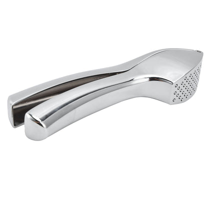 Garlic Press Zinc Alloy Sturdy Ergonomic Design Ginger Masher for Kitchen Crushing Tool V1294-YM0523-3118210265911