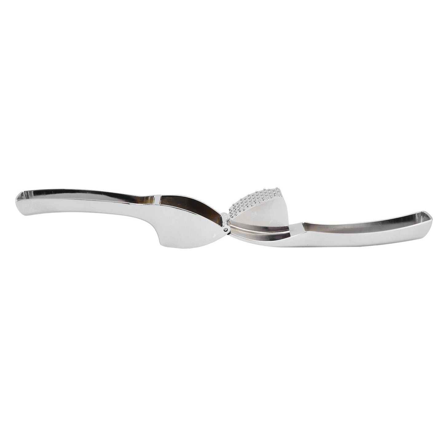 Garlic Press Zinc Alloy Sturdy Ergonomic Design Ginger Masher for Kitchen Crushing Tool V1294-YM0523-3118210265911