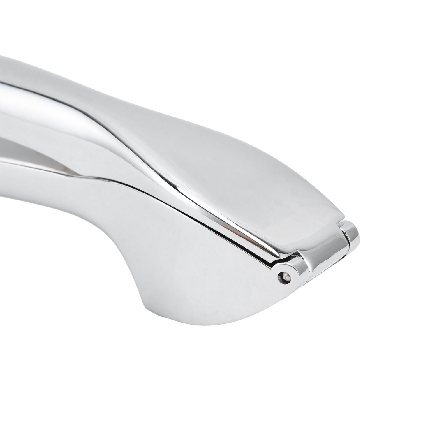 Garlic Press Zinc Alloy Sturdy Ergonomic Design Ginger Masher for Kitchen Crushing Tool V1294-YM0523-3118210265911
