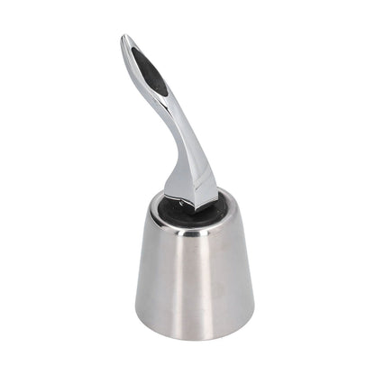 Stainless Steel Wine Plug Stopper Keep Fresh Prevent Overflow Sealer Bottle Plug V1294-YM0523-3118210266911