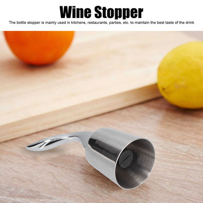 Stainless Steel Wine Plug Stopper Keep Fresh Prevent Overflow Sealer Bottle Plug V1294-YM0523-3118210266911