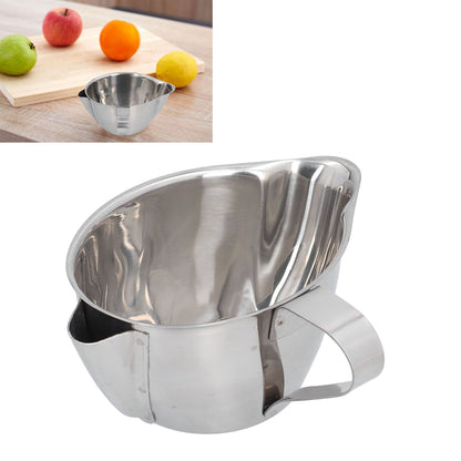 Oil Fat Separator Bowl Safe Comfortable Durable Easy to Clean Stainless Steel Oil Separator V1294-YM0523-3118210267011