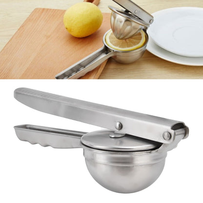 Stainless Steel Lemon Squeezer Anticorrosive Durable Portable Manual Citrus Lemon Juicer V1294-YM0523-3118210269011