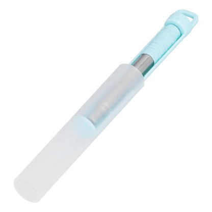 304 Stainless Steel Collapsible Straw Portable Foldable Drinking Straw Durable and Light for Coffee and V1294-YM0523-3118210279911