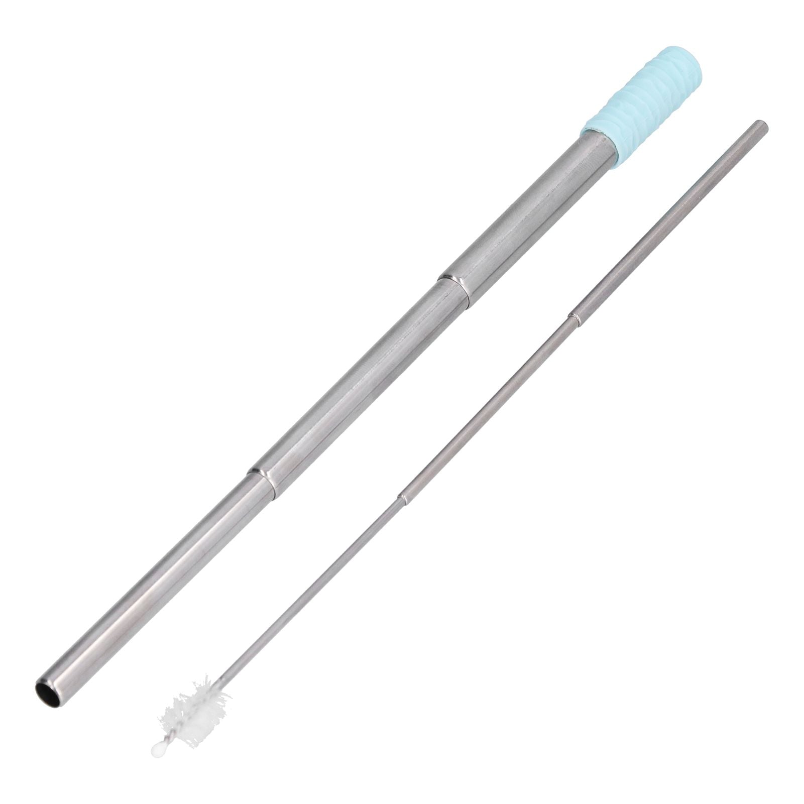304 Stainless Steel Collapsible Straw Portable Foldable Drinking Straw Durable and Light for Coffee and V1294-YM0523-3118210279911