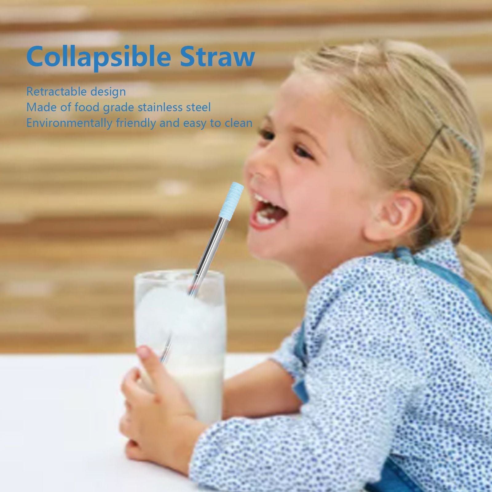 304 Stainless Steel Collapsible Straw Portable Foldable Drinking Straw Durable and Light for Coffee and V1294-YM0523-3118210279911