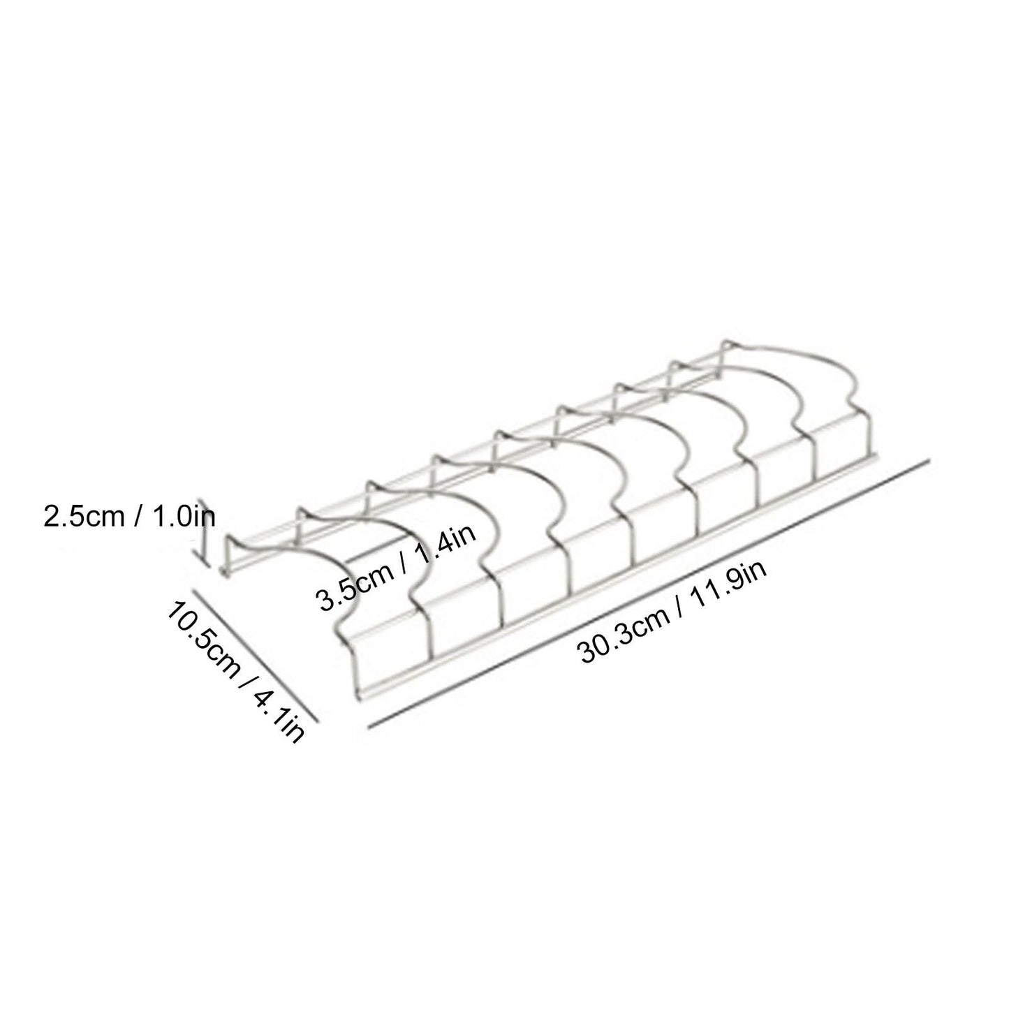 Fashionable Dish Storage Rack Kitchen Dish Draining Rack for Kitchen Counters Cabinets Buttery V1294-YM0523-3118210289711