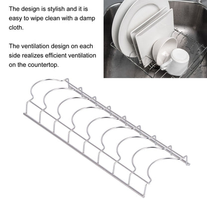 Fashionable Dish Storage Rack Kitchen Dish Draining Rack for Kitchen Counters Cabinets Buttery V1294-YM0523-3118210289711
