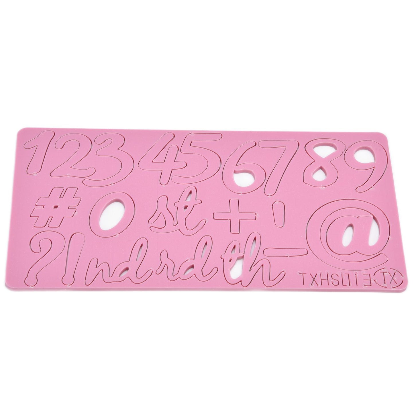 Fondant Cake Cartoon Digital Mould Die Cut Acrylic Cake Mould Baking Decoration Biscuit Stamping Tool V1294-YM0523-3118210290411